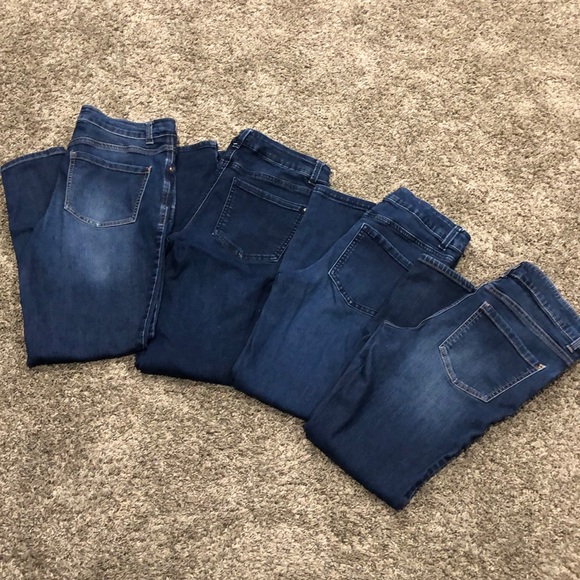 Maurices Denim - Maurices EverFlex High Rise Women’s Skinny Jean Bundle ALL Size 8 Short